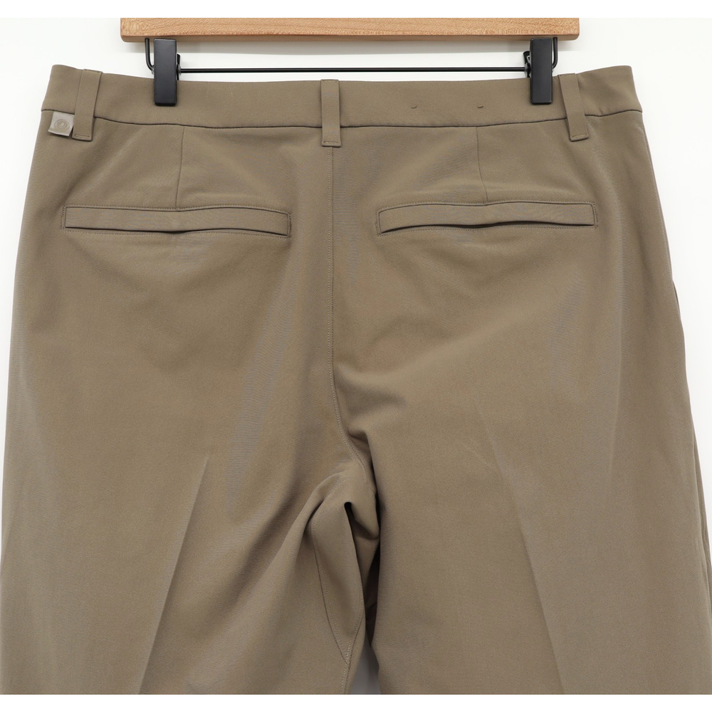 Lululemon Men's ABC Classic Fit Trouser 30" Inseam Warpstreme Grey Sage Sz 34 - Picture 4 of 9